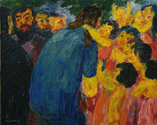 Emil Nolde Christ and the Children