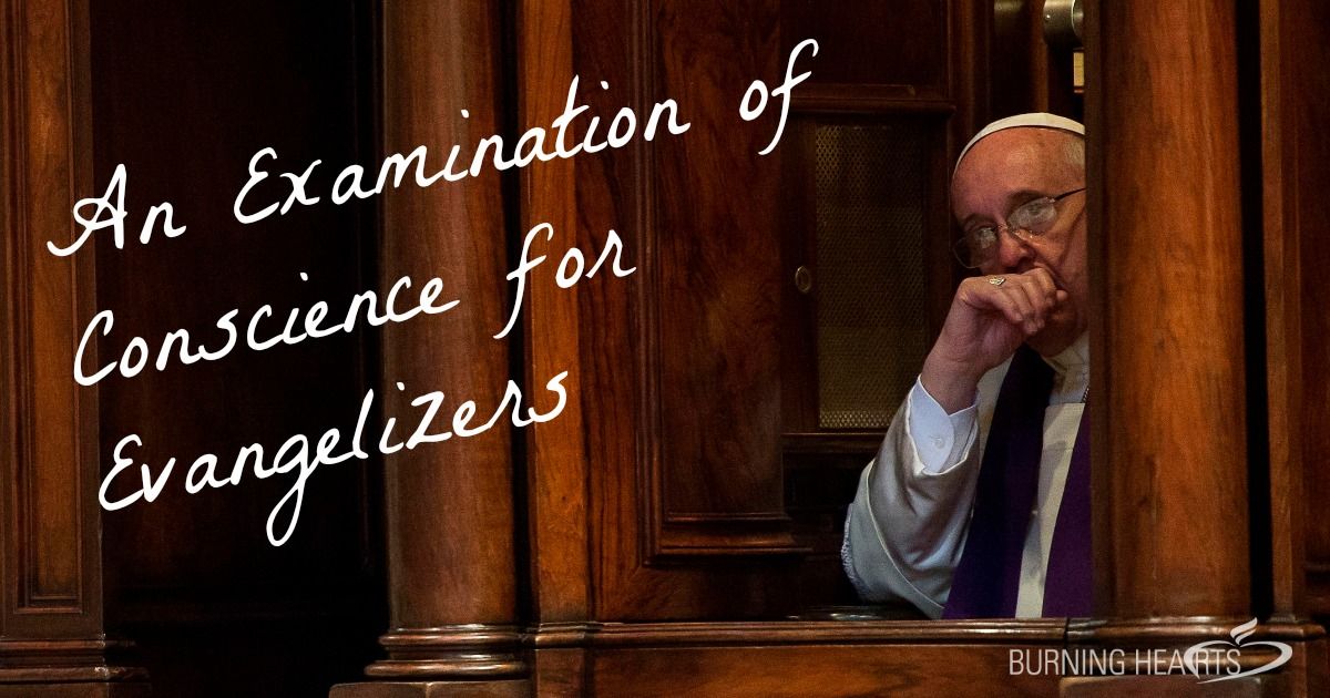 examination of conscience for evangelizers