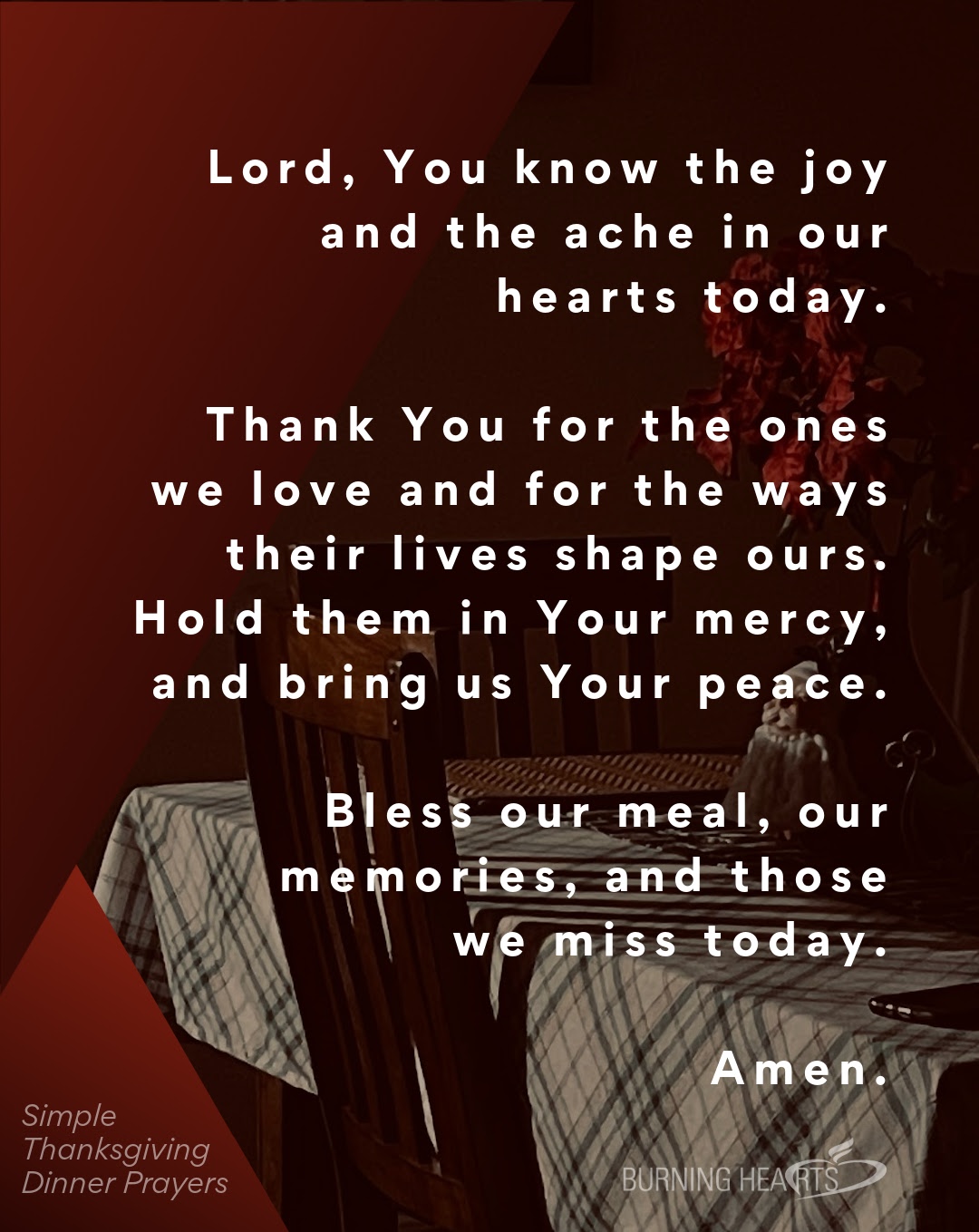 A Thanksgiving Prayer for Those Who Have Died