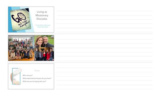 Living as Missionary Disciples Inservice Slides