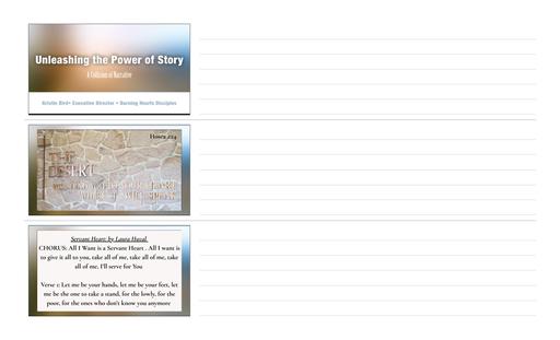 Discovering Your Story Slides