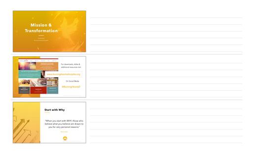 Mission and Transformation Slides