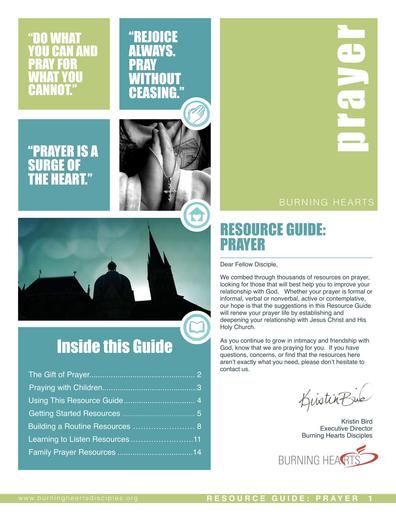 Prayer Resource Guide