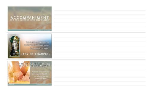 Art Of Accompaniment Slides
