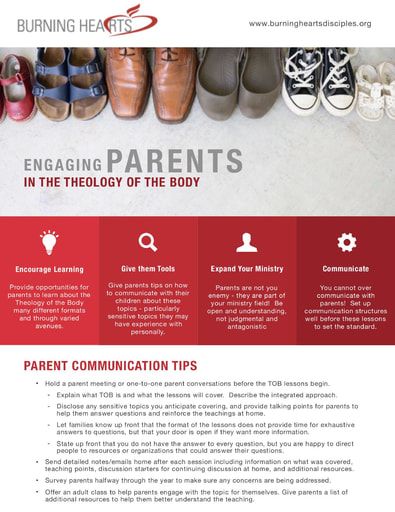Engaging Parents in Theology of the Body